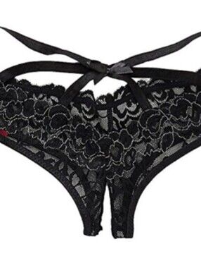 ❤️ Sexy Black Lace 3XL Panty